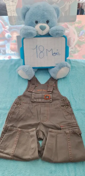Salopette garçon 18 mois