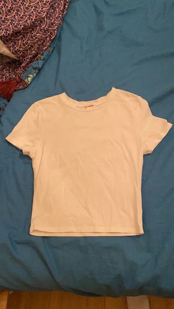 T-shirt blanc jennyfer