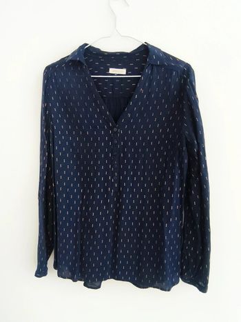 Blouse bleu marine