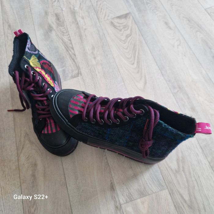 Baskets hautes Desigual NEUVES - photo numéro 3