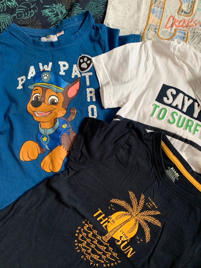 9 T-shirts 1 polo 4ans - photo numéro 7
