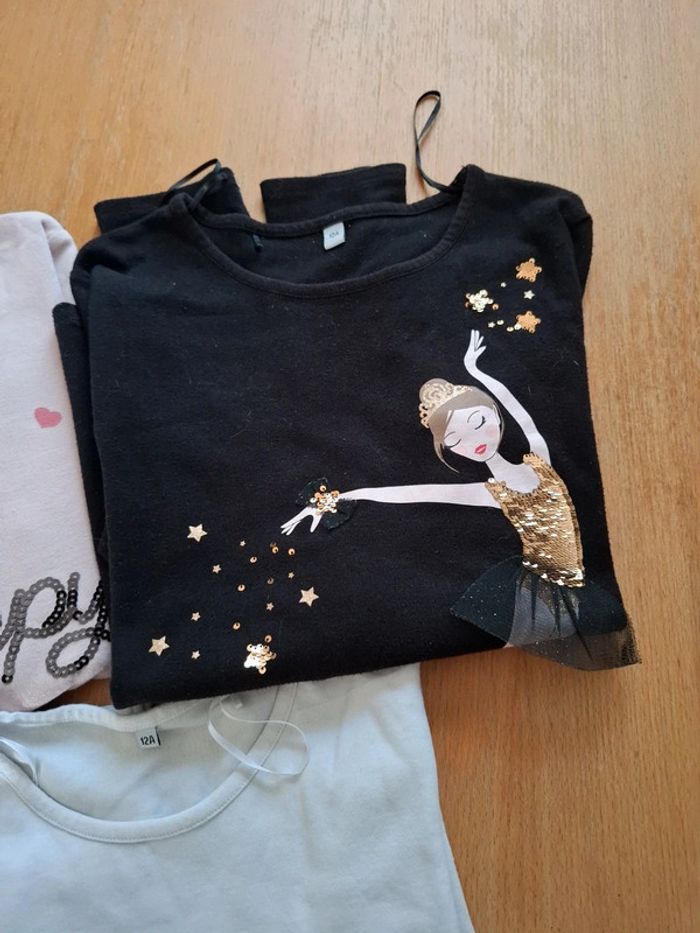 Lot t shirt manches longues - photo numéro 4
