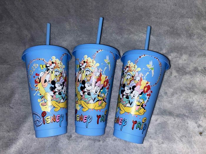 Grand gobelet à paille 100 ans de Disney - photo numéro 2