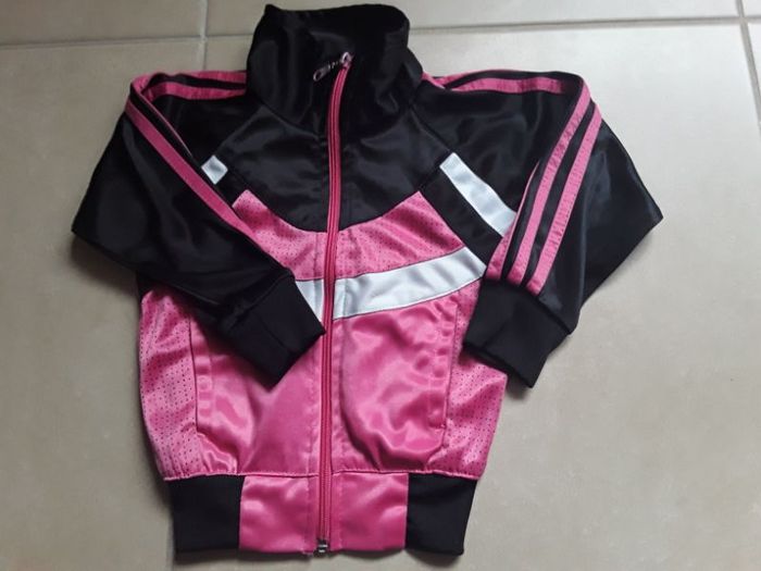 Veste de jogging fille 1an ADIDAS TBE