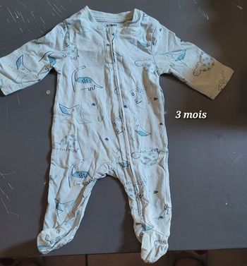 Pyjama 1 pièce