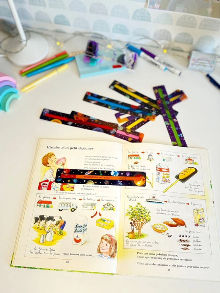 lot de 8 bandelettes de lecture - Motifs Garçon - photo numéro 10