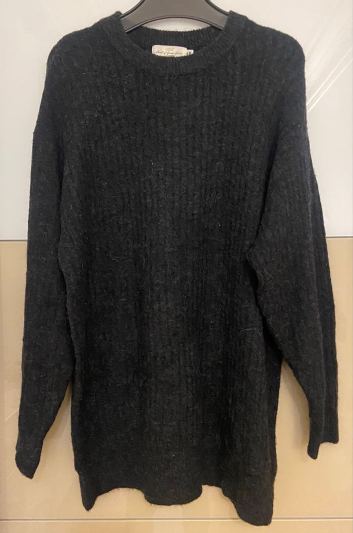 Robe pull gris femme M