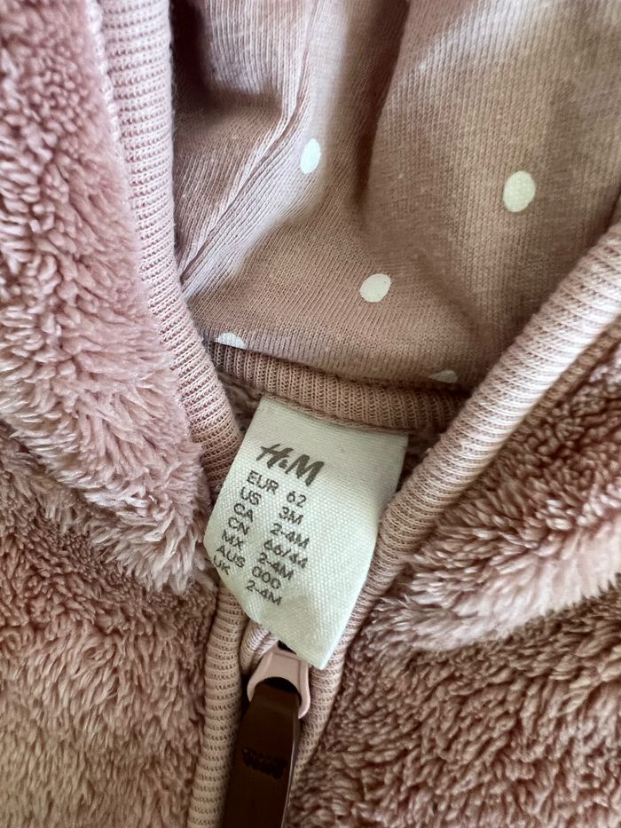 Polaire rosa pale bébé fille - photo numéro 2