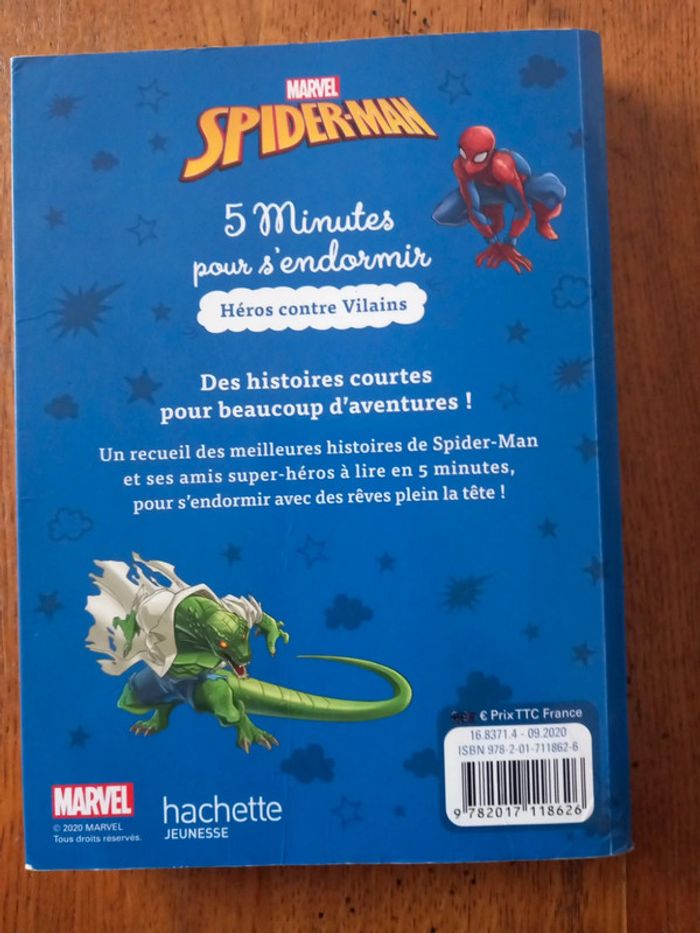 Spiderman "5 minutes pour s'endormir" - photo numéro 2