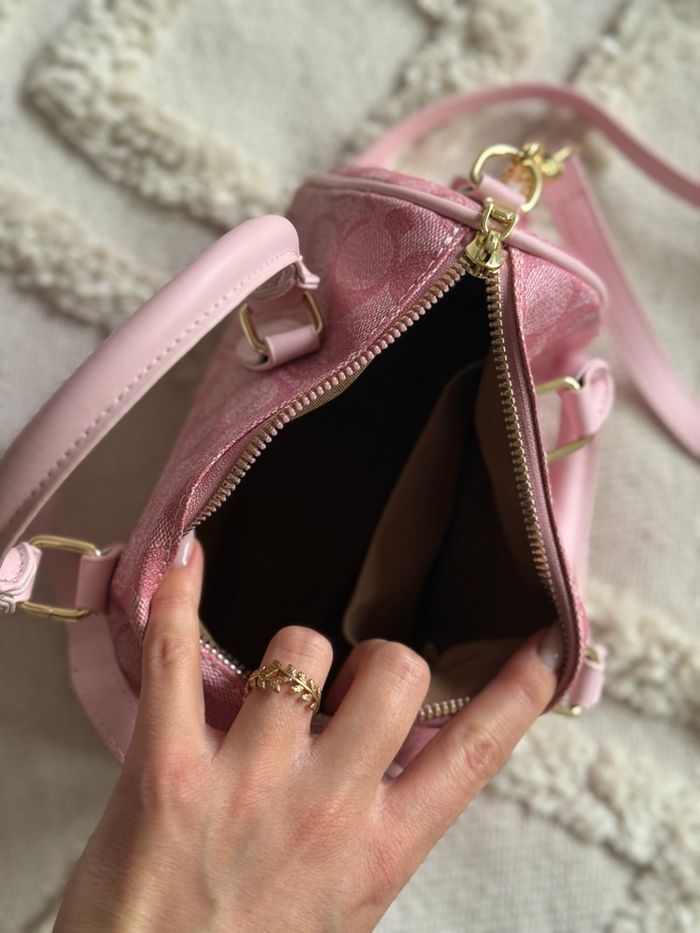 Sac coach rose - photo numéro 4