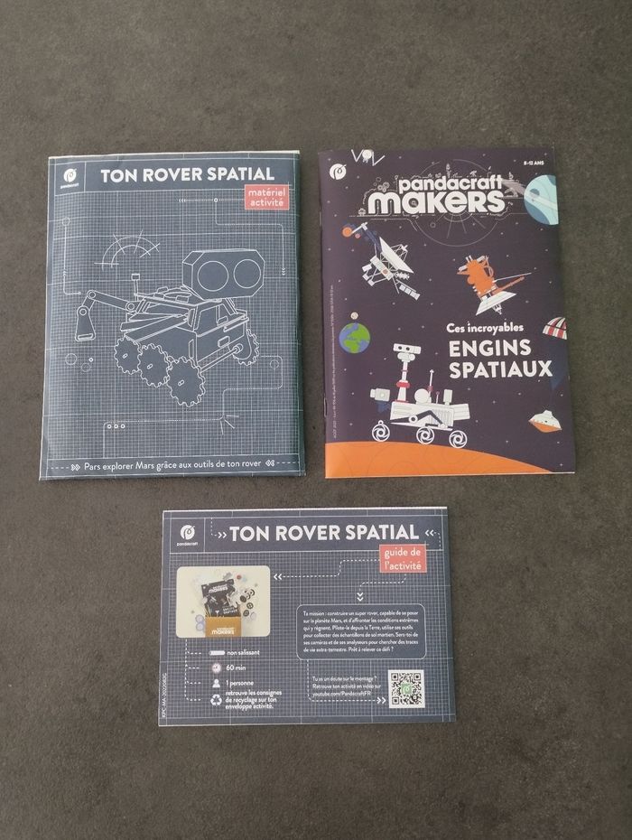 Kit pandacraft les engins spatiaux