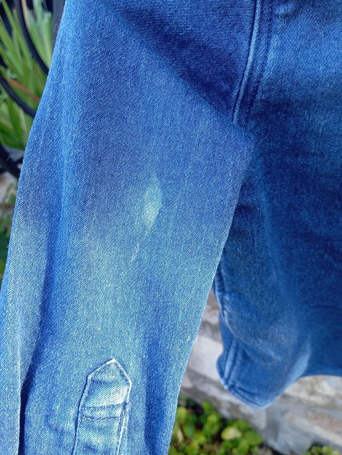 Veste en jean Shein taille 3/4 ans - photo numéro 5