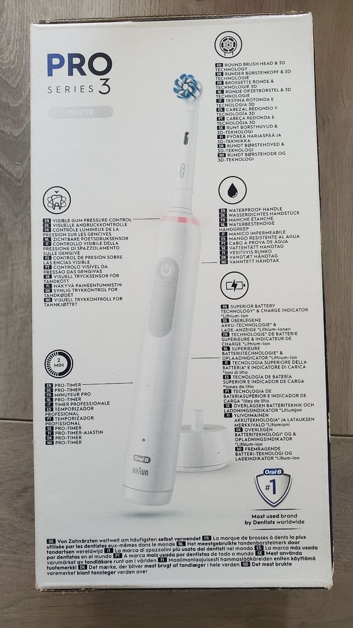 Brosse à Dents Électrique Oral B Pro 3. - photo numéro 2