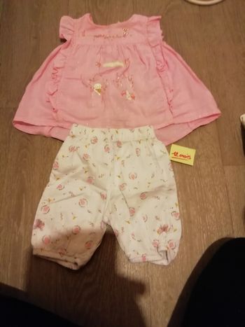 Ensemble haut +pantalon fille