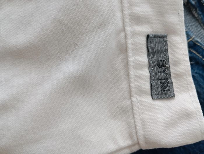 Short vintage en coton blanc dorotennis taille - photo numéro 5