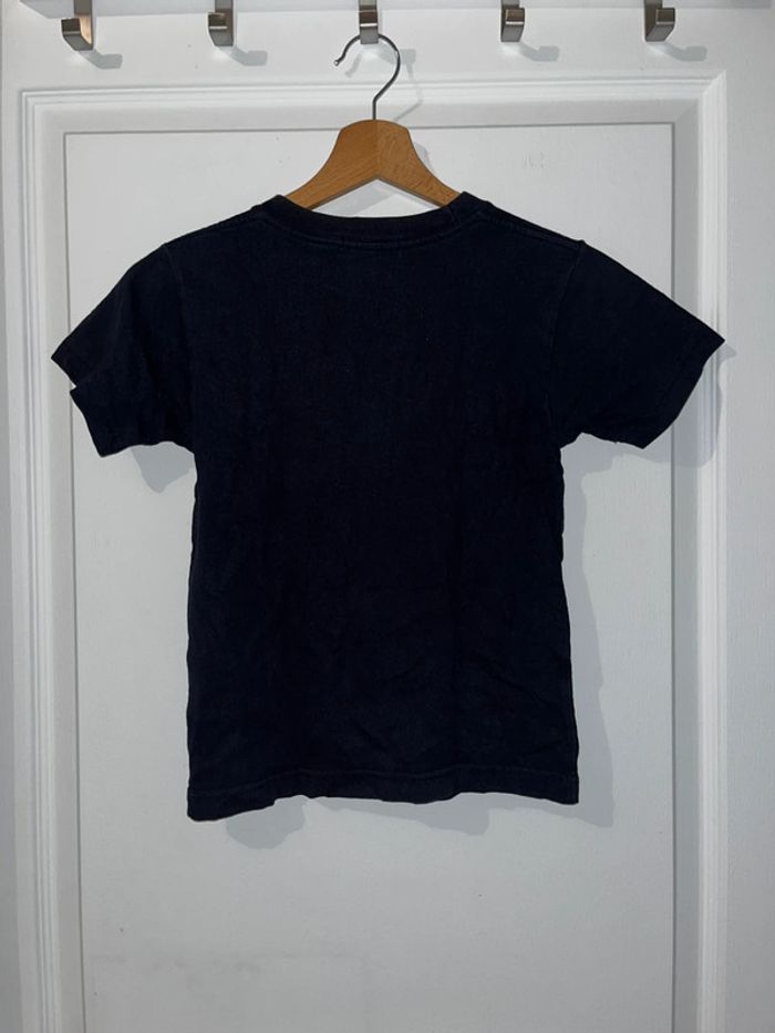 T-shirt bleu marine, taille 8 ans - photo numéro 2