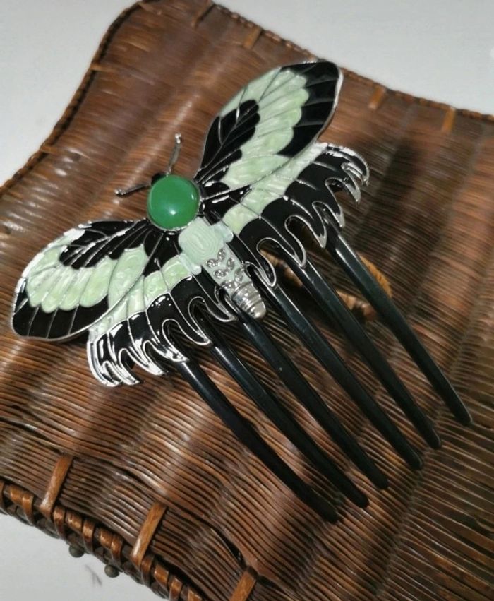 Barette a cheveu rétro papillon Titanic