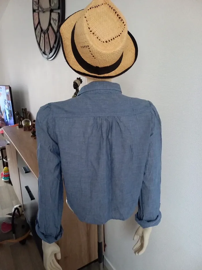 Chemise en jeans 40 - photo numéro 2