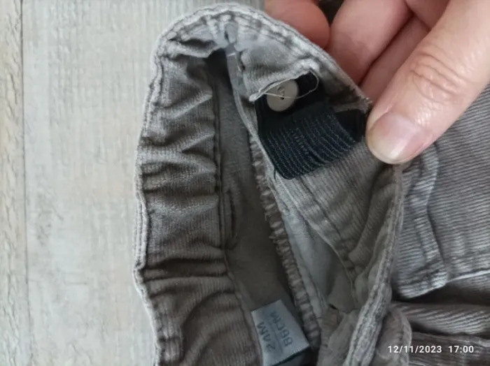 Pantalon velours wide 24 mois - photo numéro 3