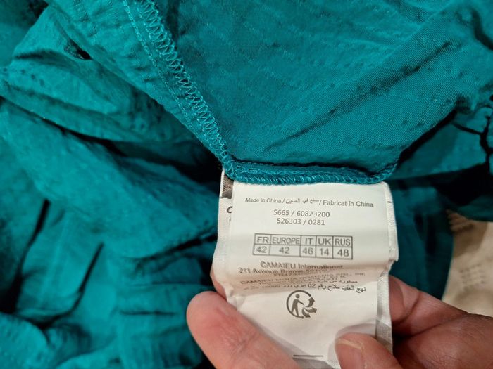 Blouse camaieu Taille 42 - photo numéro 4