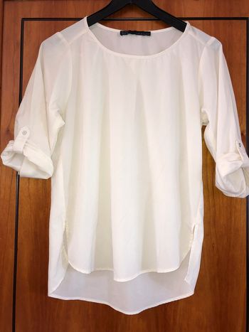 Blouse crème 34 Zara