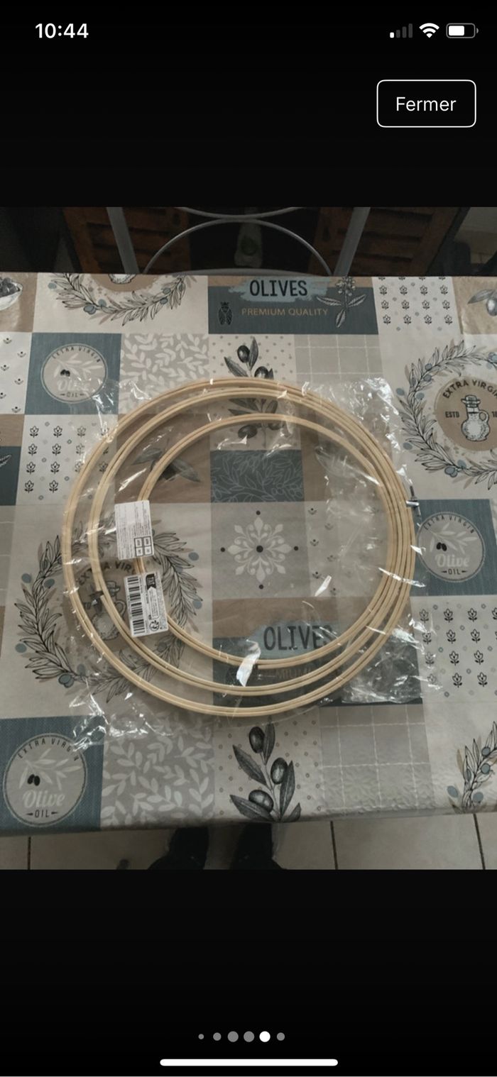 3 cerceaux antidérapants pour la broderie, point de croix, couture - Neuf - photo numéro 5