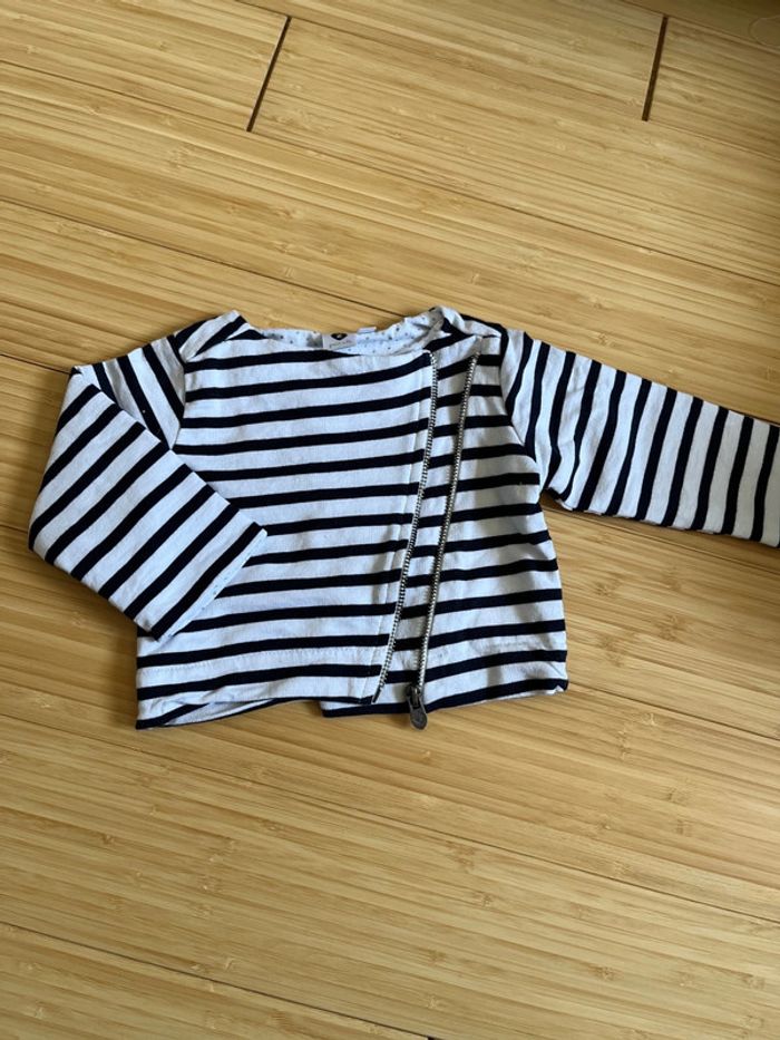 Gilet / veste marinière