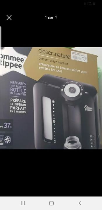 Préparateur biberon