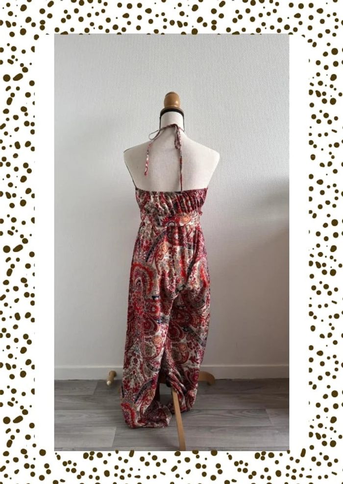 Combinaison dos-nu imprimé bohème – Taille M – Neuf sans étiquette - photo numéro 2