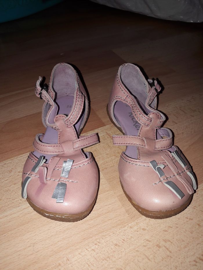 SANDALETTES KICKERS FILLE T25