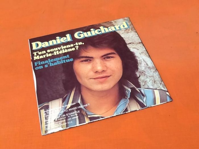 Vinyle 45 tours Daniel Guichard T' en souviens-tu, Marie-Hélène (1973) - photo numéro 3