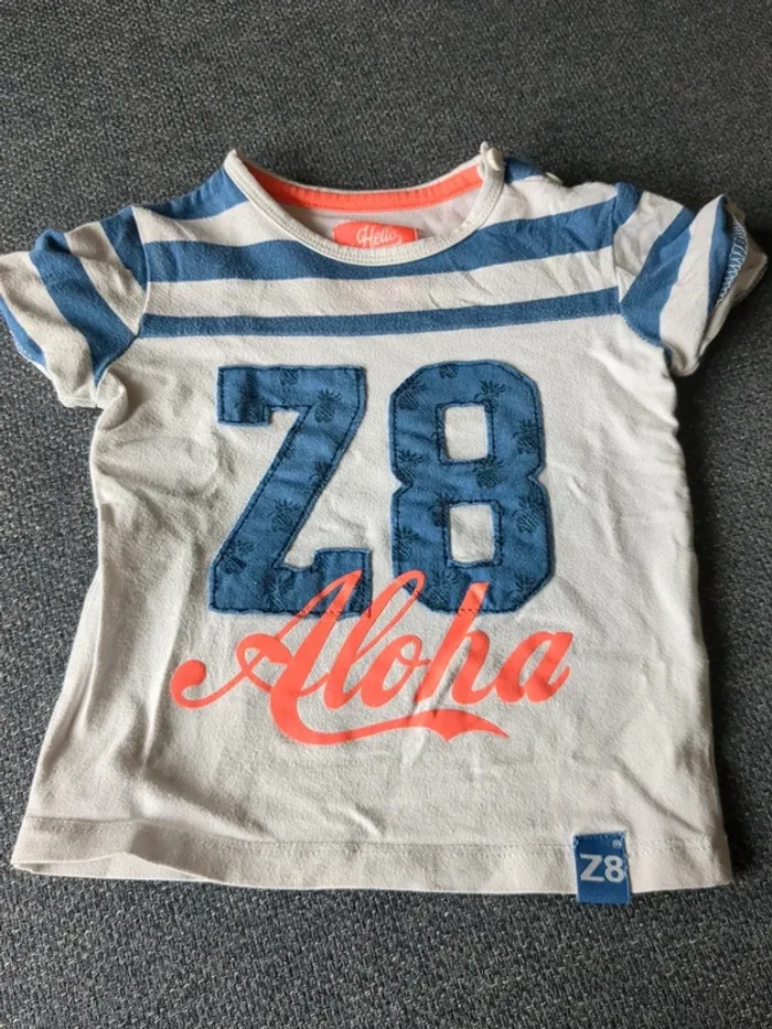 Tee shirt z8 aloha 74 cm