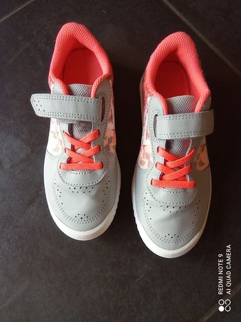 Baskets fille, décathlon, pointure 33