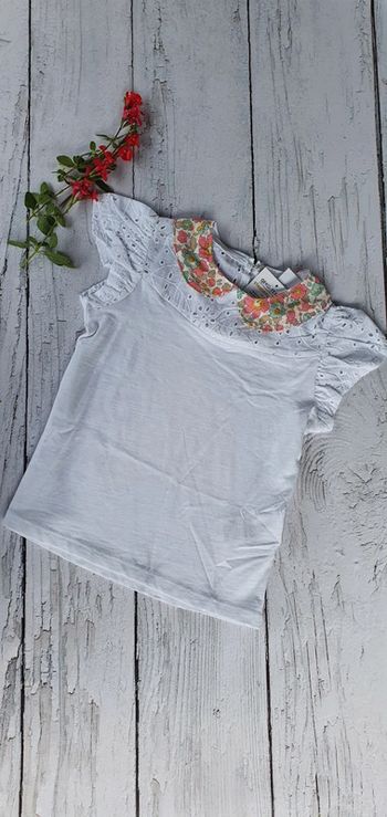 T-shirt col claudine