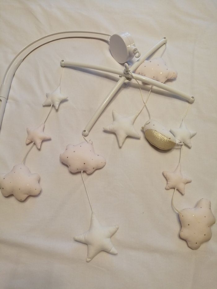 Mobile neuf maison du monde rose et blanc - photo numéro 2