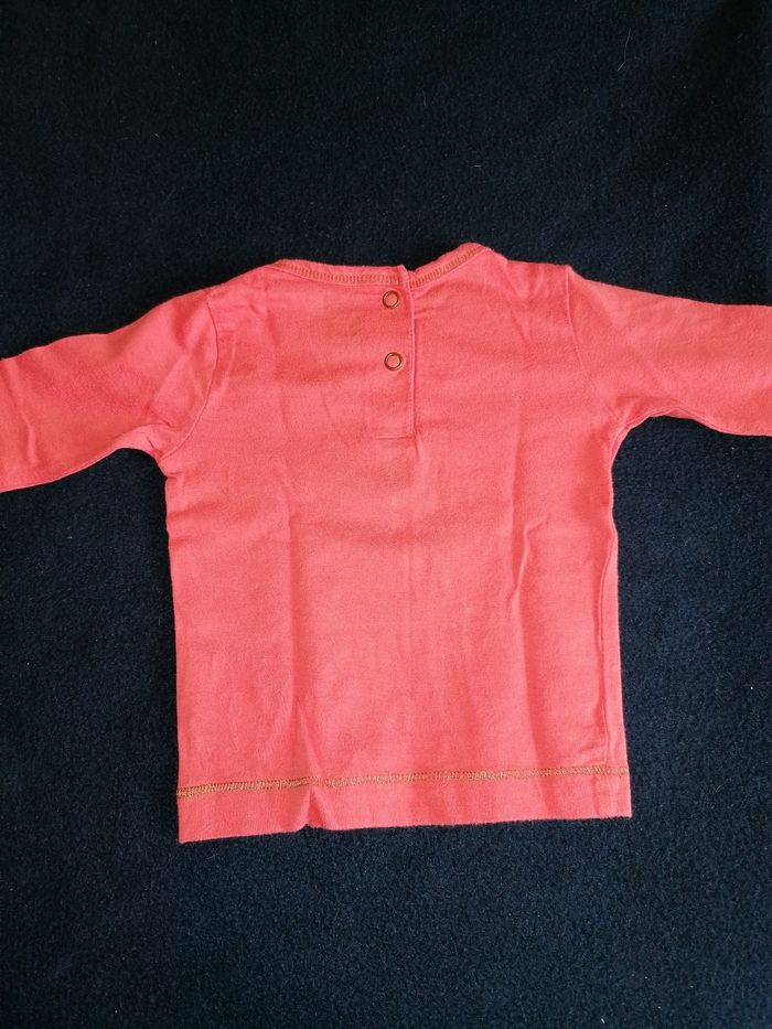 T-shirt manches longues 3 mois - photo numéro 2