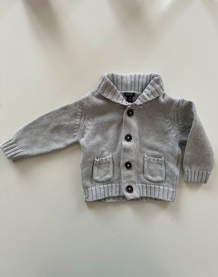 Gilet tricoté - 9 mois - Kiabi