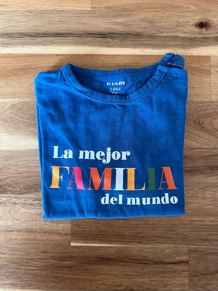 T-shirt MC Kiabi 18 mois