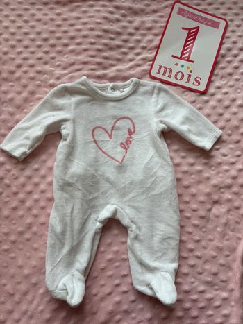 Pyjama 1 mois fille