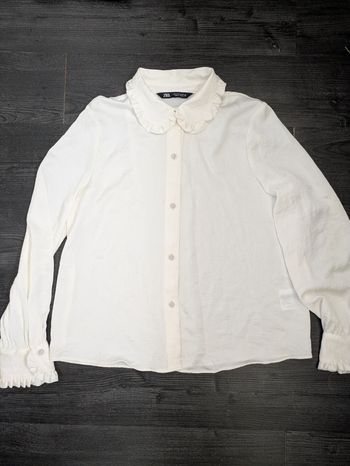 Chemisier satin zara