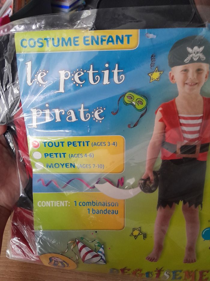 Déguisement le petit pirate - photo numéro 3