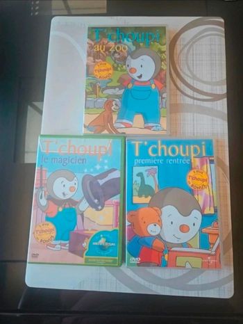 3 DVD t'choupi