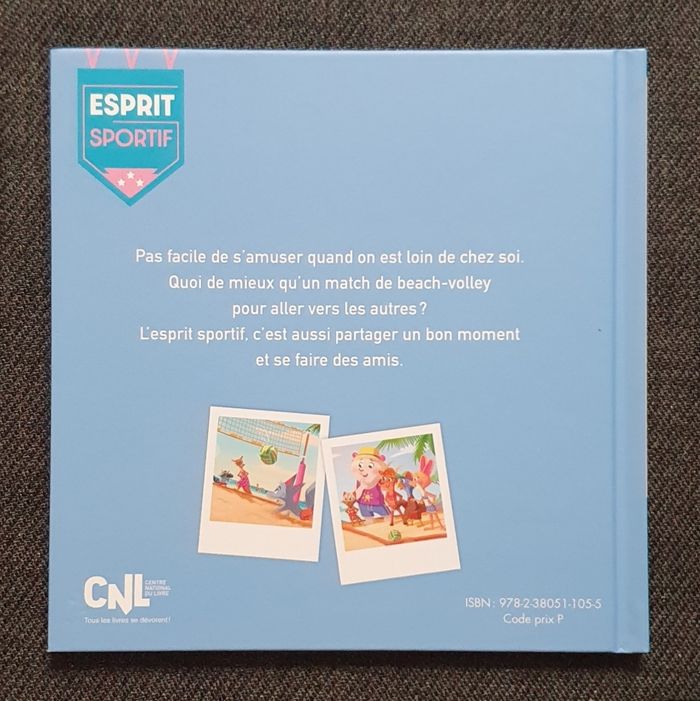 Roman pour enfants "La Partie de Beach-Volley" - Collection Esprit Sportif (4-6 ans) / Hachette - photo numéro 2