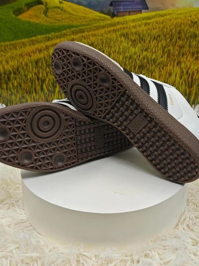 adidas Samba OG Cloud White Core Black - photo numéro 4