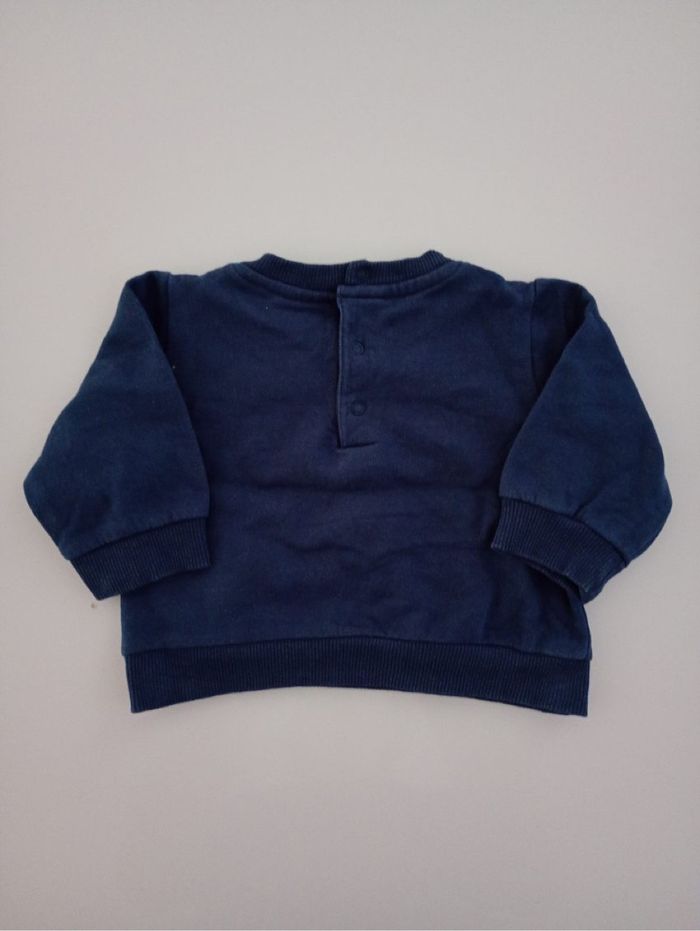 Pull Mickey bleu 3 mois - photo numéro 3