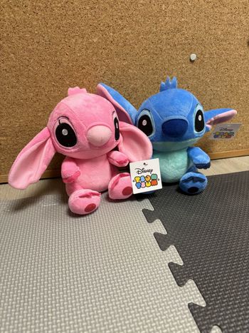 Peluche stitch et angel