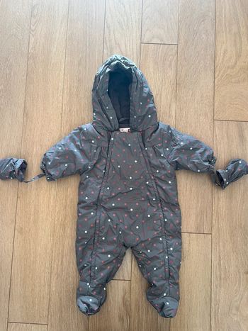 Vend combipilote hiver fille dpam 3 mois très bon état