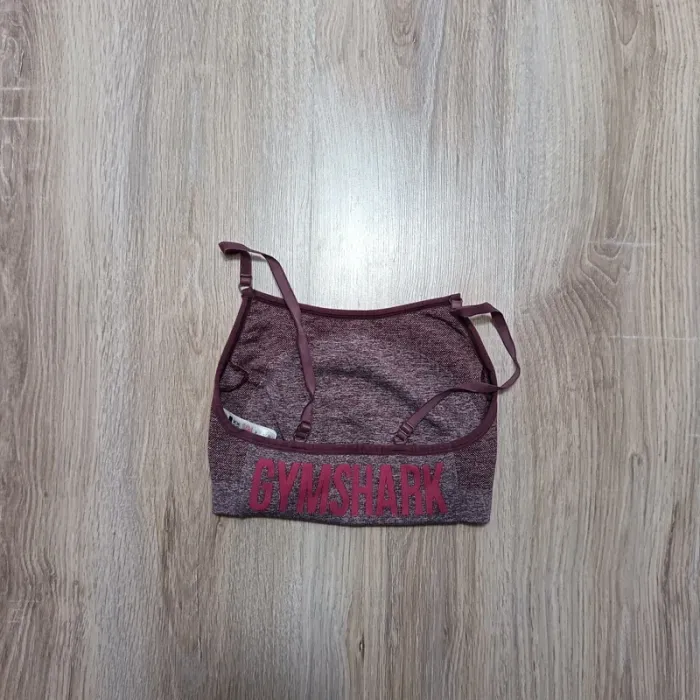 Brassière gymshark femme s Bordeaux rose - photo numéro 4