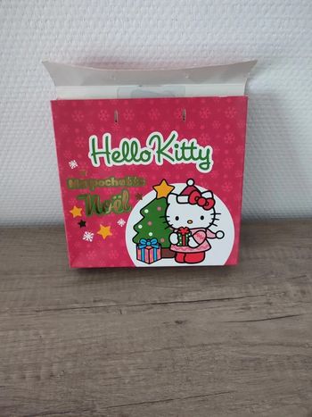 Ma pochette Noël Hello Kitty/ Livre Hello Kitty fête Noël et carnet de Noël