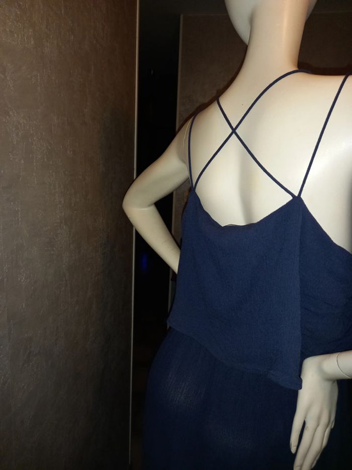 robe longue bleu marine pimkie taille 42/44 - photo numéro 5